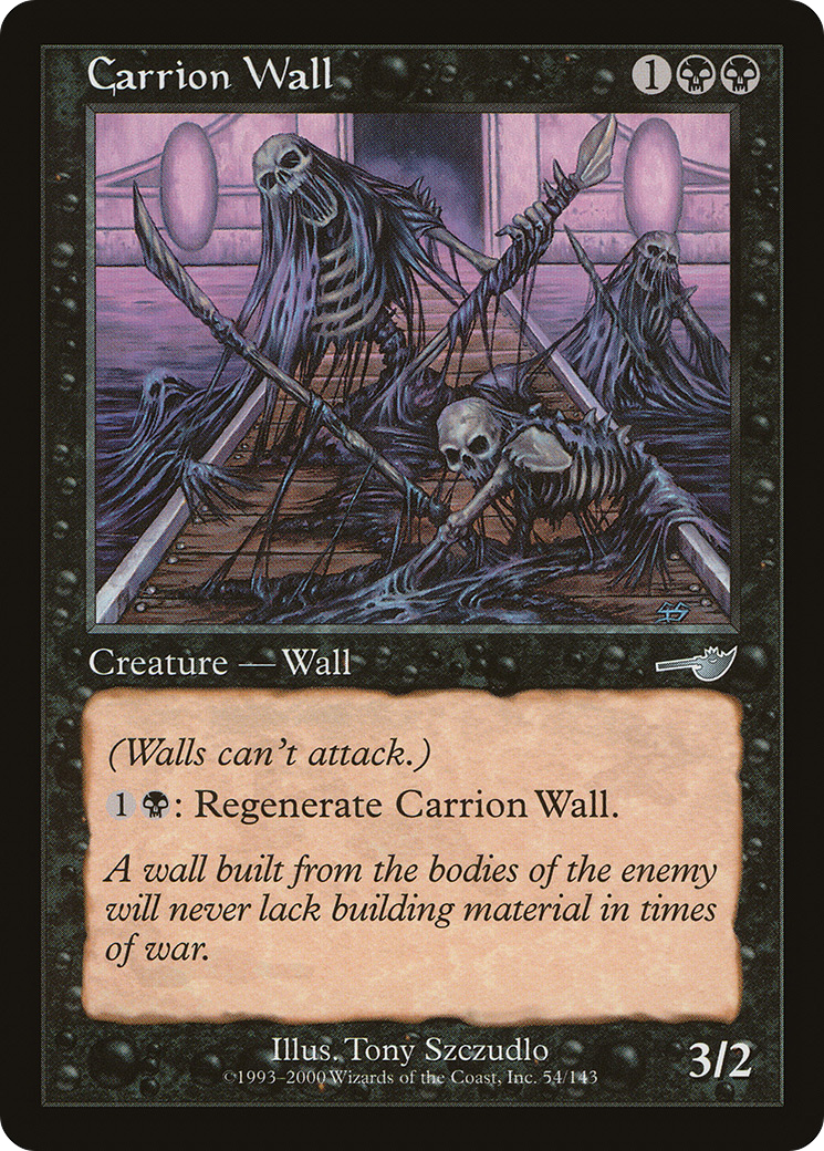 Carrion Wall [Nemesis] Foil