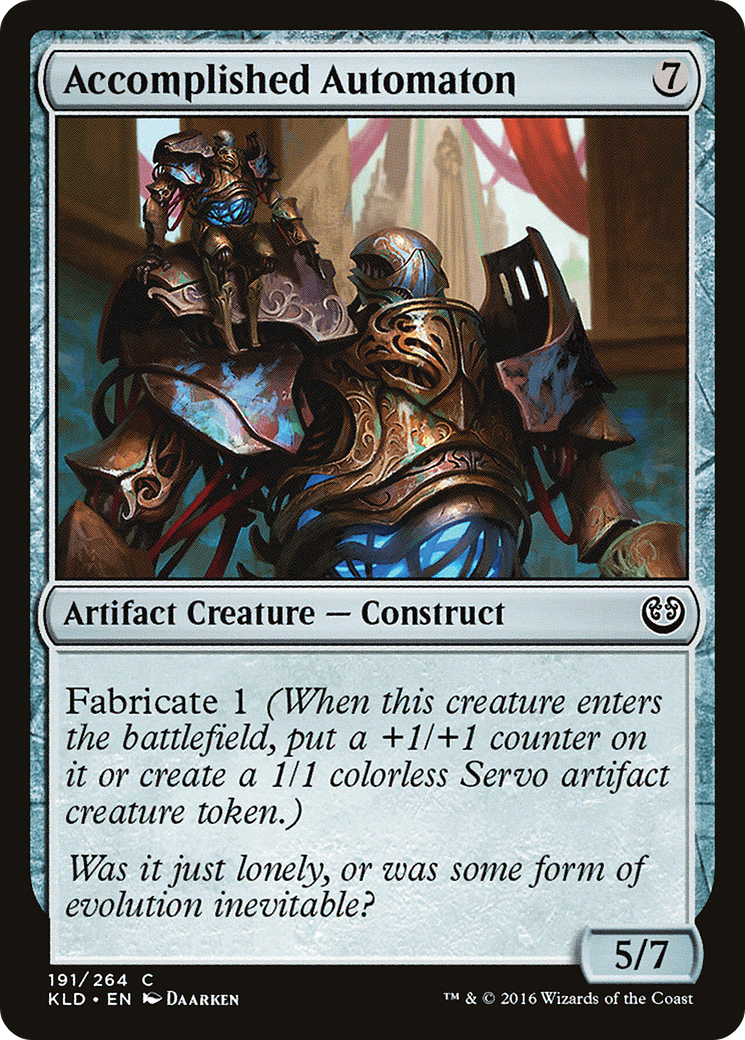 Accomplished Automaton [Kaladesh] Foil