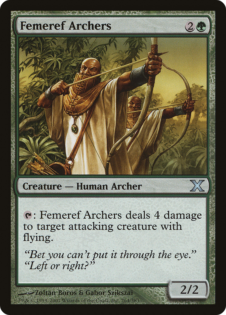 Femeref Archers [Tenth Edition] Foil