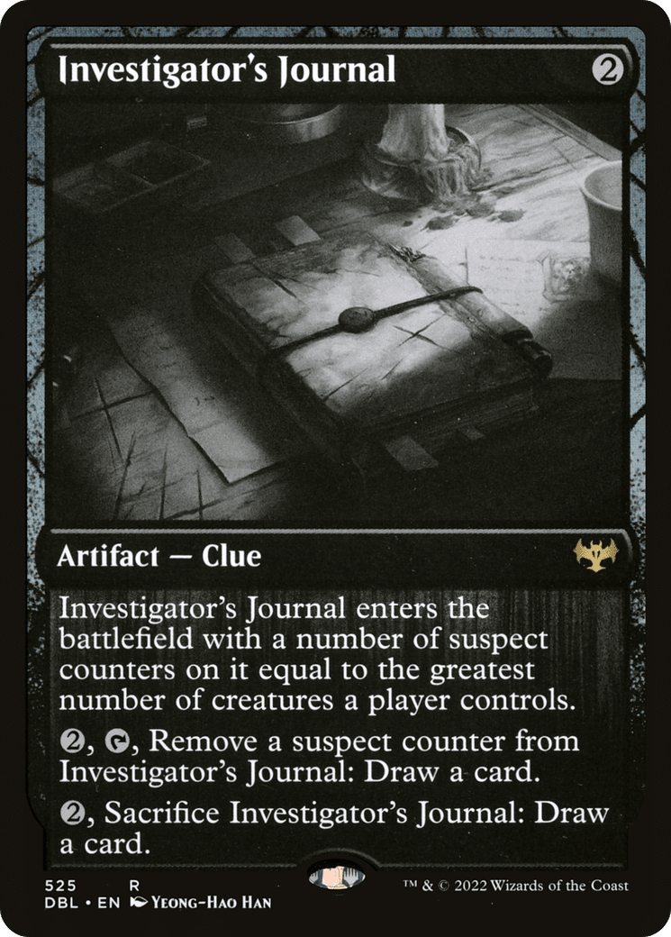 Investigator's Journal [Innistrad: Double Feature] Foil