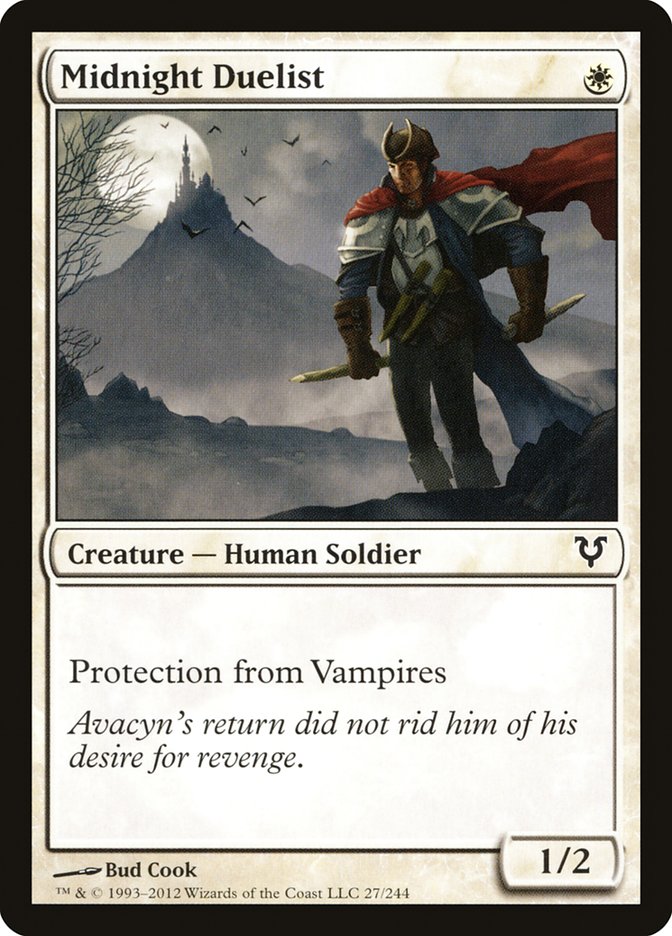 Midnight Duelist 27/244 (Avacyn Restored)  - Foil