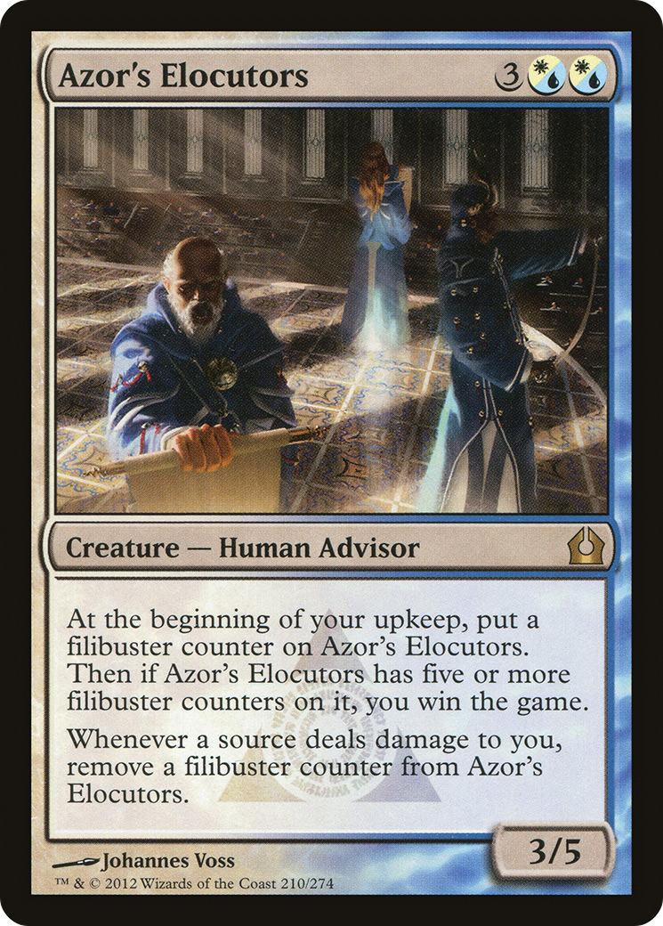 Azor's Elocutors [Return to Ravnica] Foil