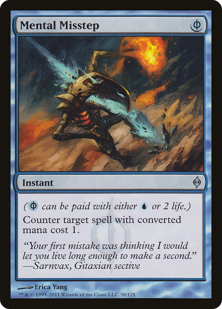 Mental Misstep [New Phyrexia] Foil