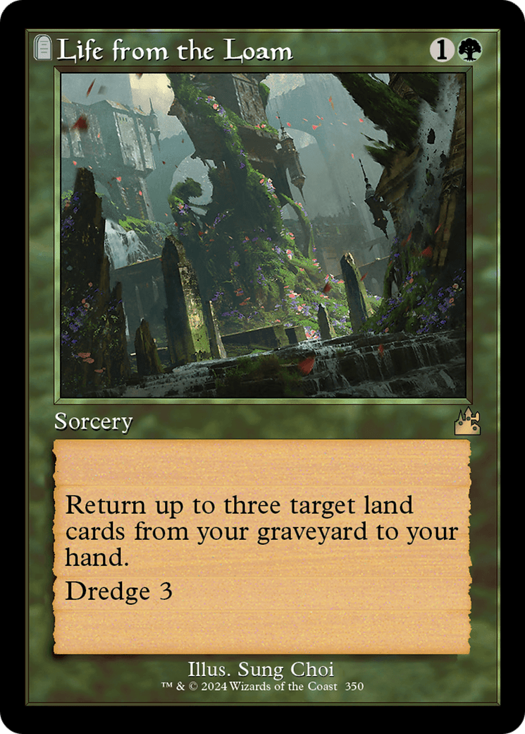Life from the Loam (Retro Frame) [Ravnica Remastered] Foil