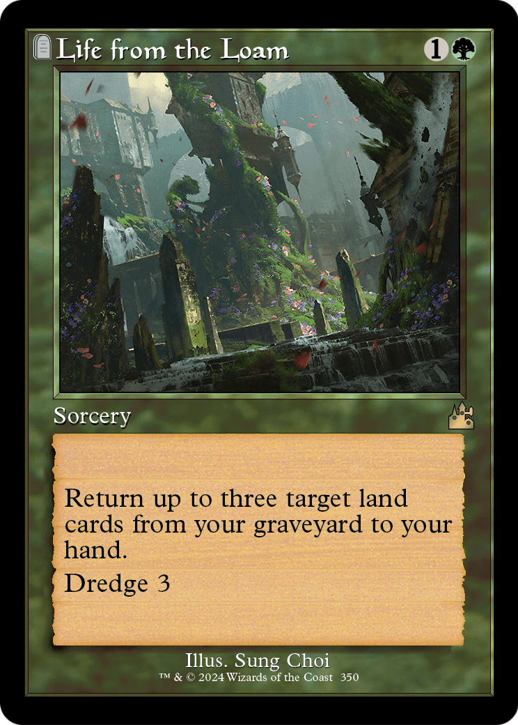 Life from the Loam (Retro Frame) [Ravnica Remastered] Foil