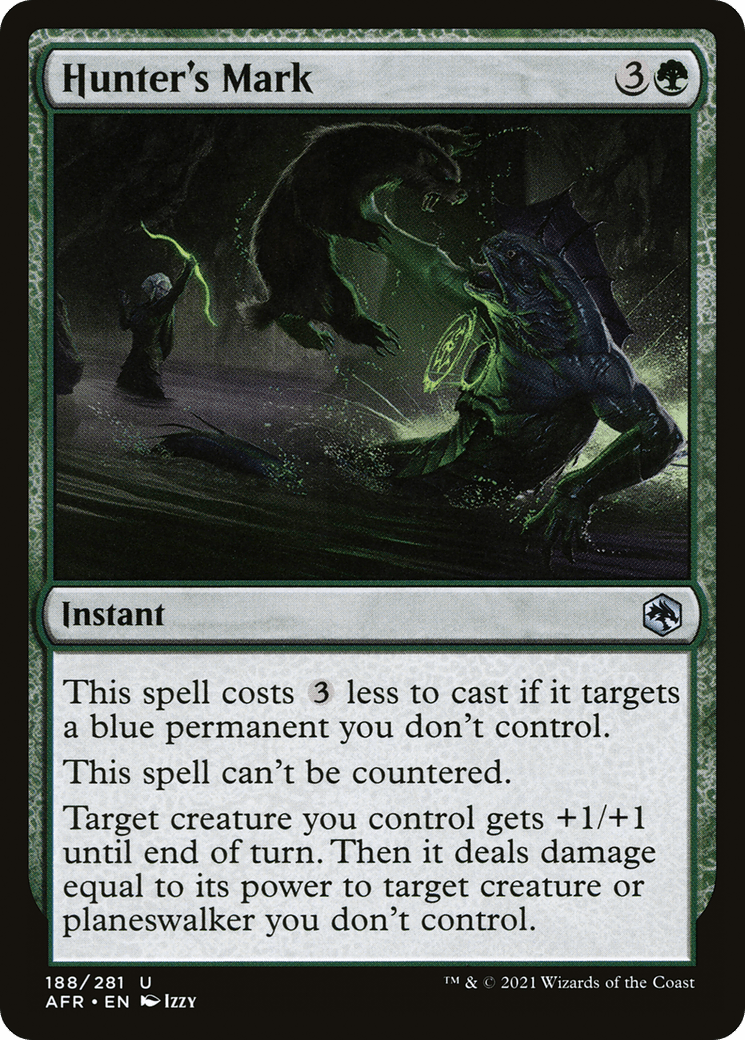 Hunter's Mark [Dungeons & Dragons: Adventures in the Forgotten Realms] Foil