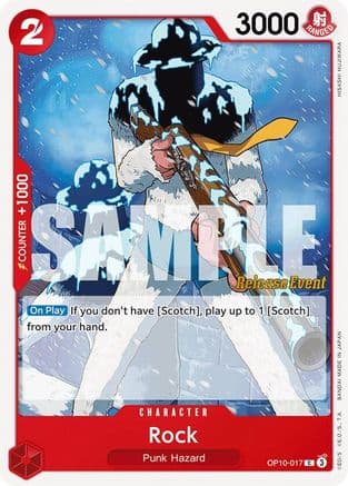 Rock (OP10-017) - Royal Blood Release Event Cards