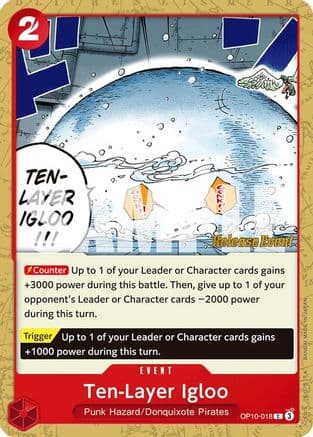 Ten-Layer Igloo (OP10-018) - Royal Blood Release Event Cards