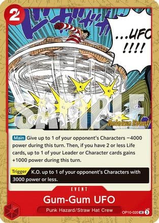 Gum-Gum UFO (OP10-020) - Royal Blood Release Event Cards