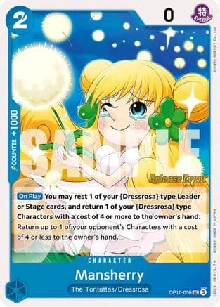 Mansherry (OP10-056) - Royal Blood Release Event Cards