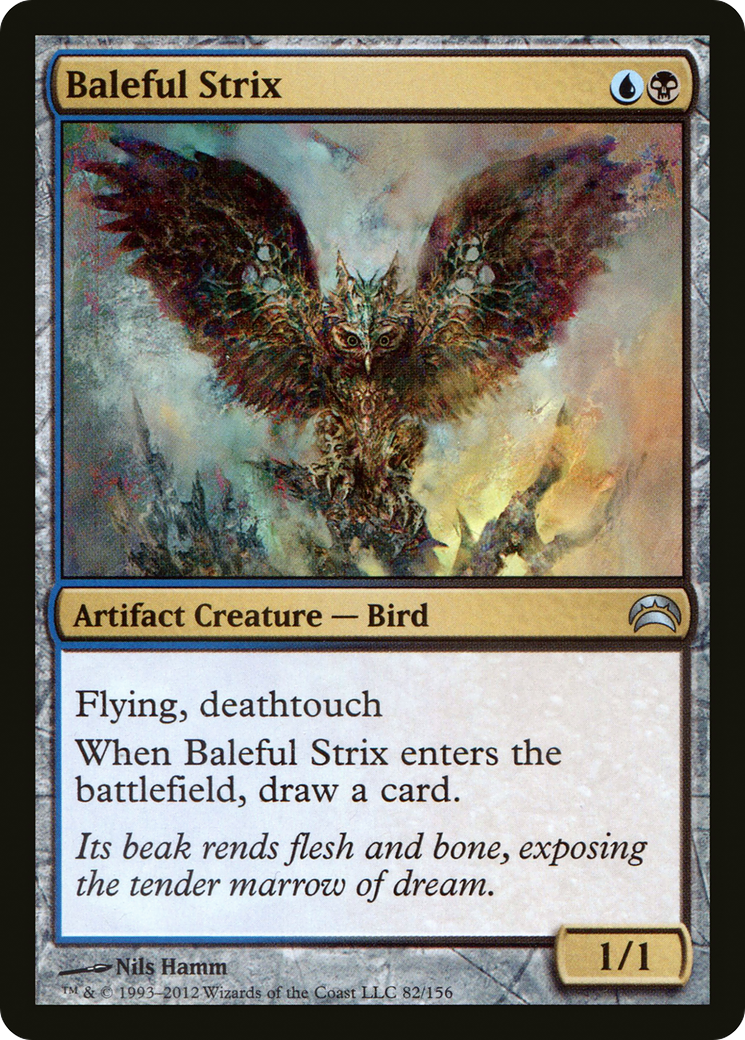 Baleful Strix (082) [Planechase 2012]  Foil