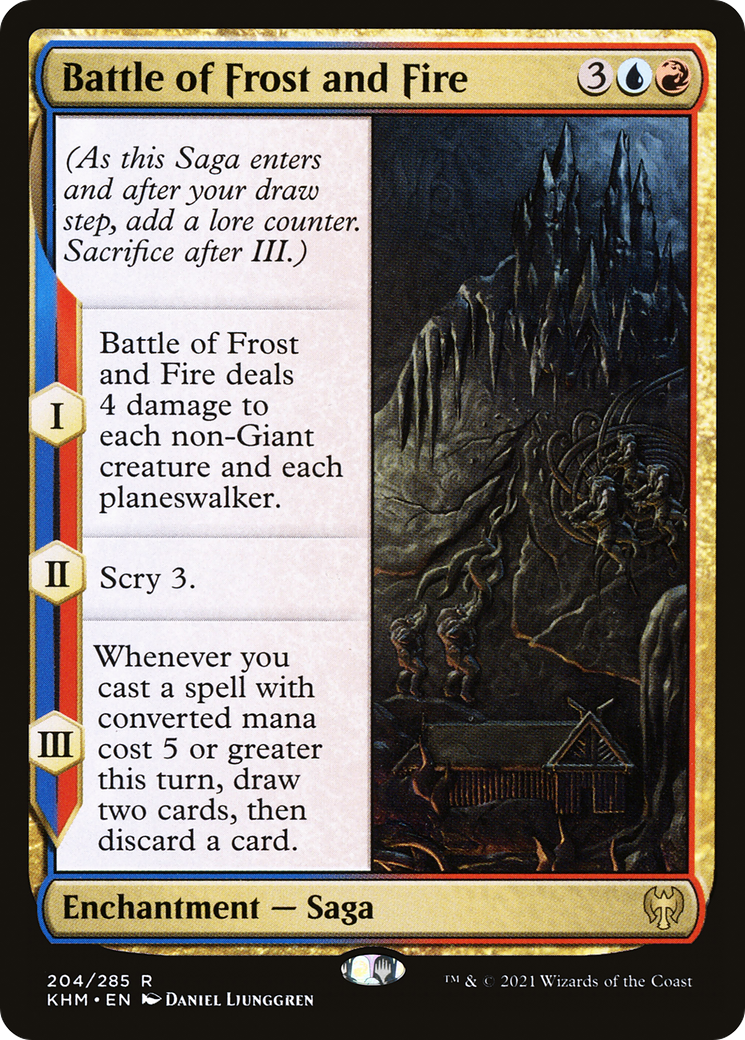 Battle of Frost and Fire [Kaldheim] Foil