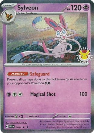 Sylveon (Pokemon Day) 040/131 - Miscellaneous Cards & Products Holofoil