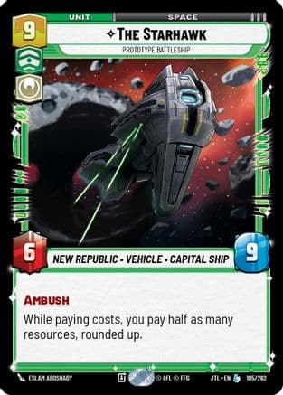 The Starhawk - Prototype Battleship |  (105/262)  [Jump to Lightspeed]