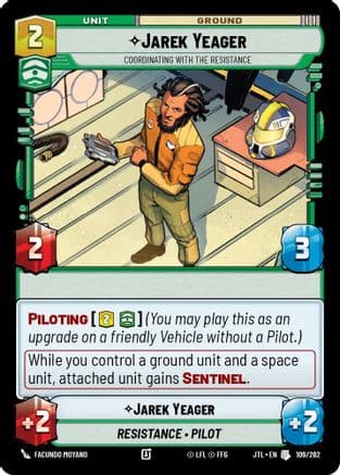 Jarek Yeager - Coordinating With The Resistance |  (109/262)  [Jump to Lightspeed]