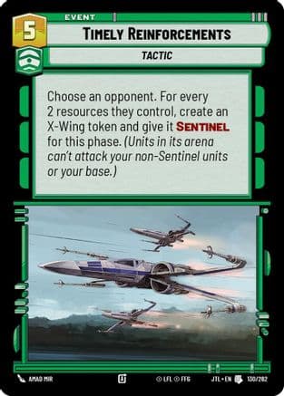 Timely Reinforcements |  (130/262)  [Jump to Lightspeed]