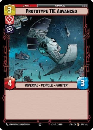 Prototype TIE Advanced |  (136/262)  [Jump to Lightspeed]