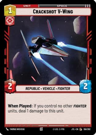 Crackshot V-Wing |  (158/262)  [Jump to Lightspeed]