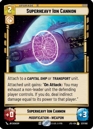 Superheavy Ion Cannon |  (227/262)  [Jump to Lightspeed]