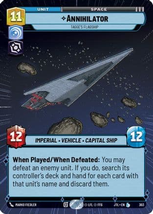 Annihilator - Tagge's Flagship (Hyperspace) |  (303)  [Jump to Lightspeed]