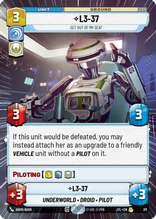 L3-37 - Get Out Of My Seat (Hyperspace) |  (311)  [Jump to Lightspeed]