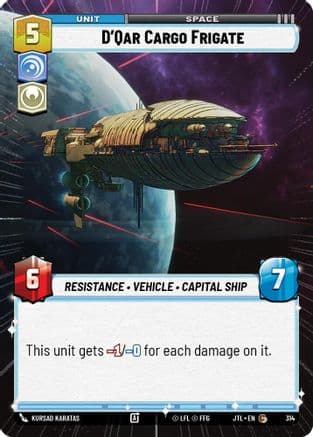 D'Qar Cargo Frigate (Hyperspace) |  (314)  [Jump to Lightspeed]