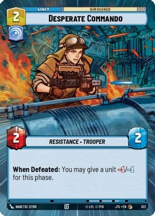 Desperate Commando (Hyperspace) |  (322)  [Jump to Lightspeed]