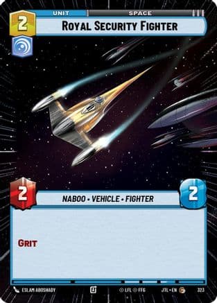 Royal Security Fighter (Hyperspace) |  (323)  [Jump to Lightspeed]