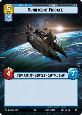 Munificent Frigate (Hyperspace) |  (331)  [Jump to Lightspeed]