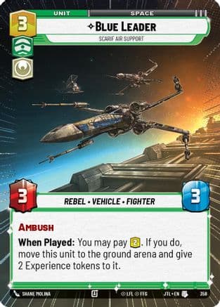 Blue Leader - Scarif Air Support (Hyperspace) |  (358)  [Jump to Lightspeed]