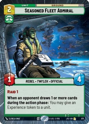 Seasoned Fleet Admiral (Hyperspace) |  (373)  [Jump to Lightspeed]