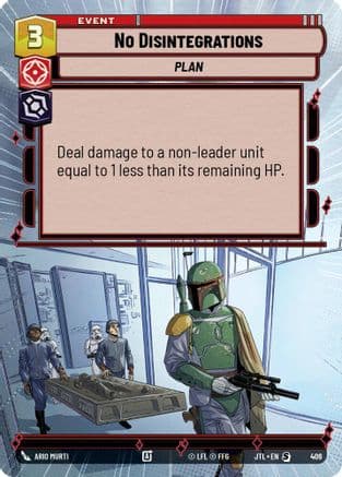 No Disintegrations (Hyperspace) |  (406)  [Jump to Lightspeed]