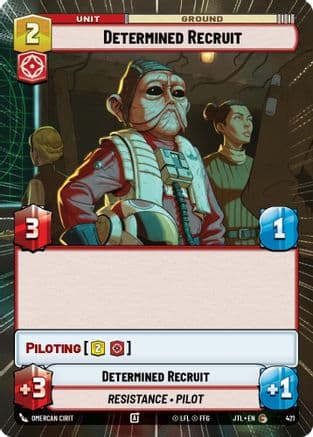 Determined Recruit (Hyperspace) |  (421)  [Jump to Lightspeed]