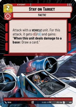 Stay on Target (Hyperspace) |  (439)  [Jump to Lightspeed]