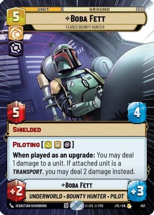 Boba Fett - Feared Bounty Hunter (Hyperspace) |  (451)  [Jump to Lightspeed]