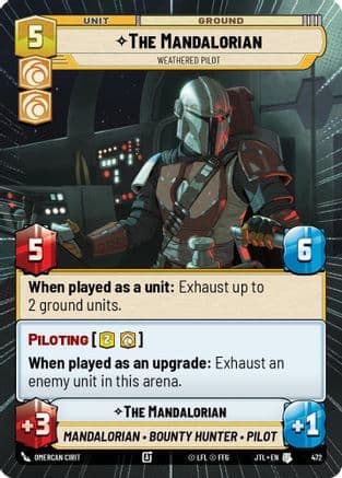 The Mandalorian - Weathered Pilot (Hyperspace) |  (472)  [Jump to Lightspeed]