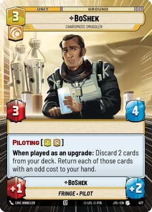 BoShek - Charismatic Smuggler (Hyperspace) |  (477)  [Jump to Lightspeed]