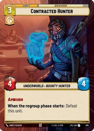 Contracted Hunter (Hyperspace) |  (478)  [Jump to Lightspeed]