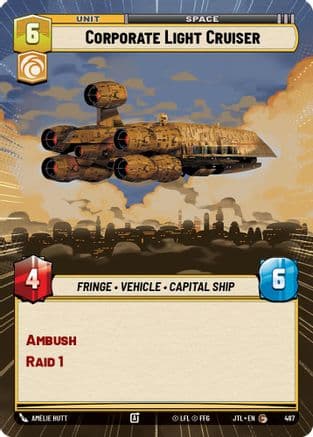Corporate Light Cruiser (Hyperspace) |  (487)  [Jump to Lightspeed]