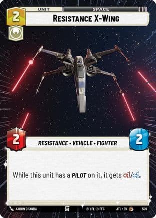 Resistance X-Wing (Hyperspace) |  (509)  [Jump to Lightspeed]