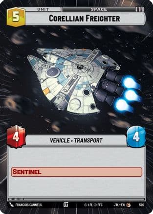 Corellian Freighter (Hyperspace) |  (520)  [Jump to Lightspeed]