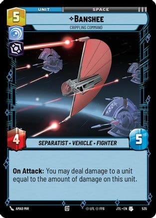 Banshee - Crippling Command (Foil) | Foil (535)  [Jump to Lightspeed]