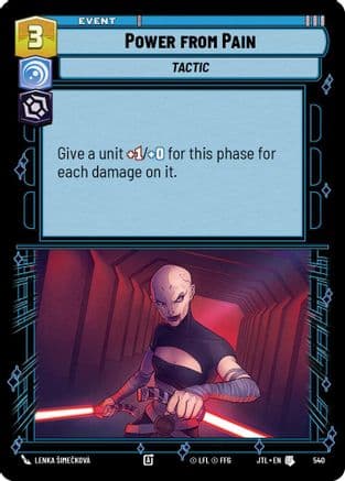 Power from Pain (Foil) | Foil (540)  [Jump to Lightspeed]