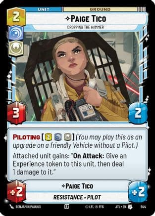 Paige Tico - Dropping the Hammer (Foil) | Foil (544)  [Jump to Lightspeed]