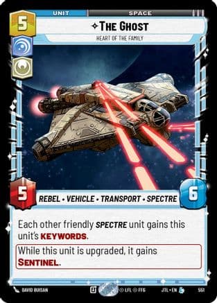 The Ghost - Heart of the Family (Foil) | Foil (551)  [Jump to Lightspeed]
