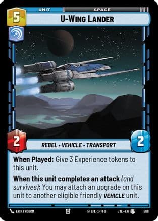 U-Wing Lander (Foil) | Foil (568)  [Jump to Lightspeed]
