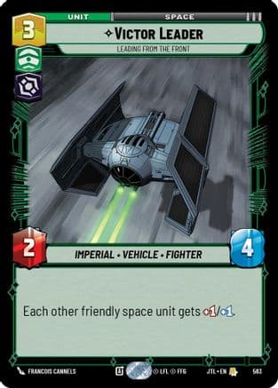 Victor Leader - Leading from the Front (Foil) | Foil (583)  [Jump to Lightspeed]