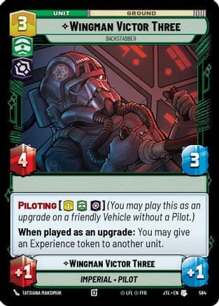 Wingman Victor Three - Backstabber (Foil) | Foil (584)  [Jump to Lightspeed]