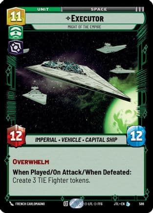 Executor - Might of the Empire (Foil) | Foil (588)  [Jump to Lightspeed]