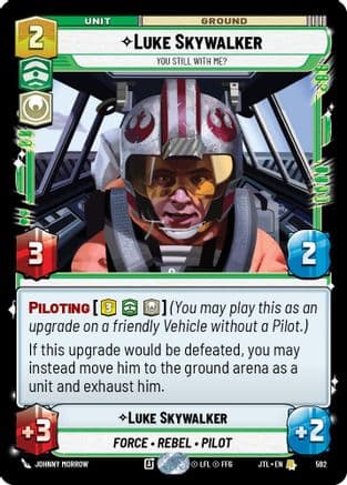 Luke Skywalker - You Still With Me? (Foil) | Foil (592)  [Jump to Lightspeed]